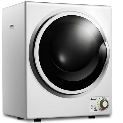 Costway Electric Tumble Compact Cloth Dryer Stainless Steel Wall Mounted 1.5 cu .ft.