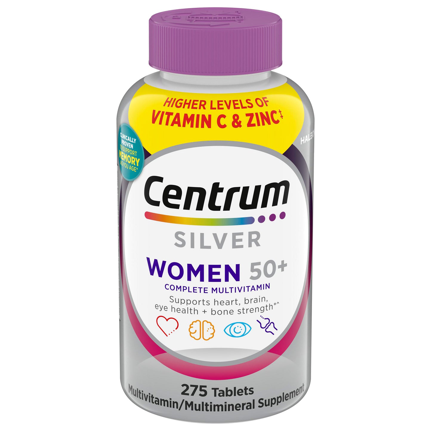Centrum Silver Women 50+ Immune Support Multivitamin, 275 Tablets