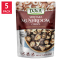 DJ&A Shiitake Mushroom Crisps 10.58 oz. bag, 5-pack