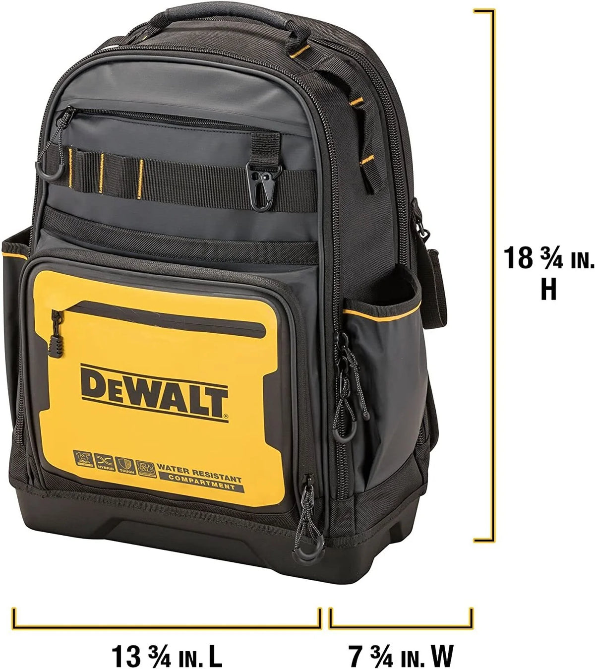 DEWALT Tool Backpack, Tool Storage and Organization, Durable and Water Resistant DWST560102
