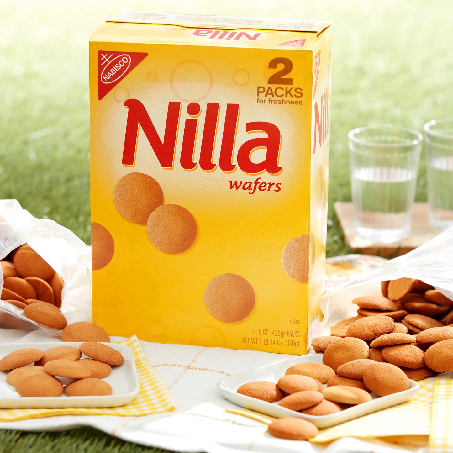 Nilla Wafers Cookies, 15 oz, 2 Count