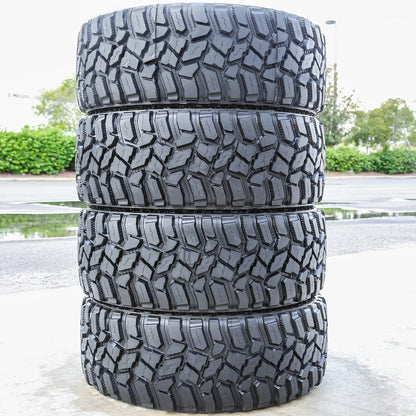 Set of 4 Cooper Discoverer STT Pro 265/75R16 123/120Q E 10 Ply m/t mud Light Truck Tires