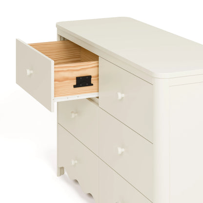 Storkcraft Casablanca 6 Drawer Nursery Dresser, Sage