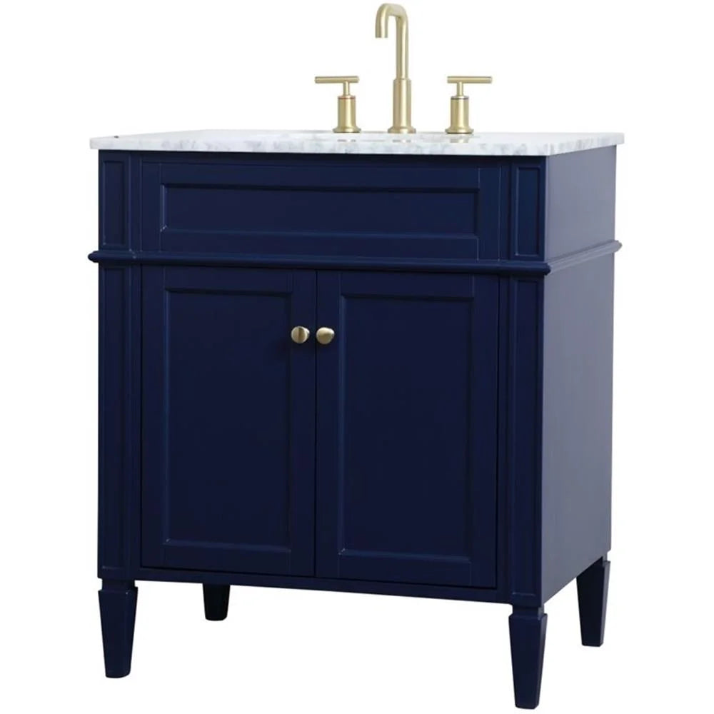 Elegant Kitchen and Bath 30 inch Single bathroom vanity in Grey