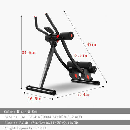Fitlaya Fitness ab Workout Equipment for Home Gym, ab machine Home Fitness Equipment For Men and Women.