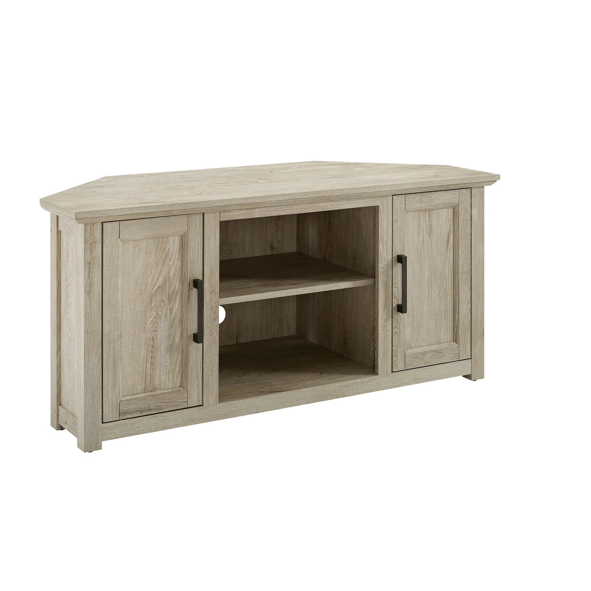 Crosley Furniture Camden 48" Corner Tv Stand Dark Walnut