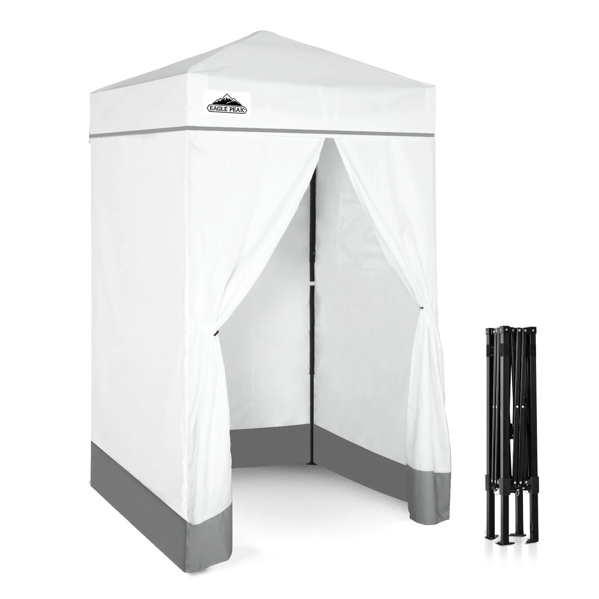 EAGLE PEAK Flex Ultra Compact 4 ft x 4 ft Pop-up Changing Room Canopy, Portable Privacy Cabana