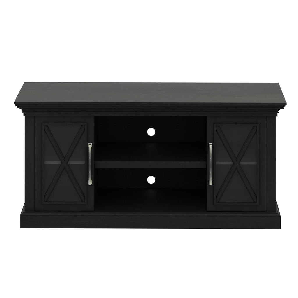 Bell'O Cottage Grove TV Stand for TVs up to 65 inches, Black