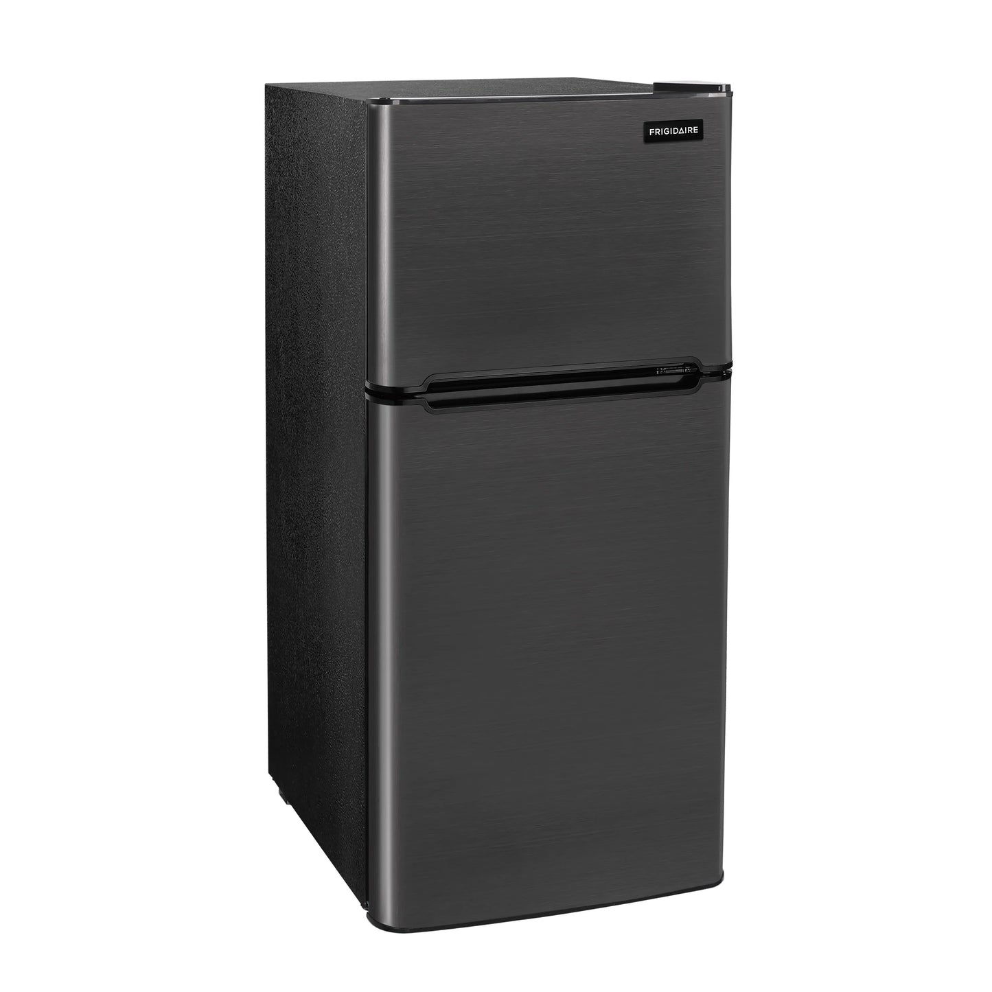 FRIGIDAIRE 4.7 Cu ft Two Door Mini Fridge with Freezer , VCM Stainless Steel