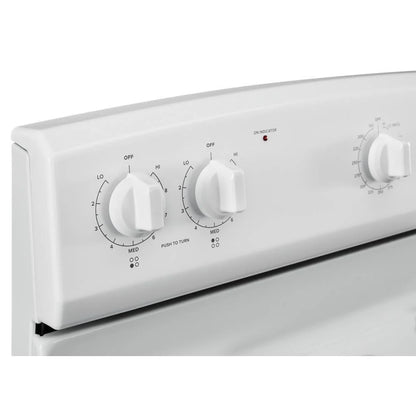 AMANA ACR4203MNW 30" freestanding coil electric range