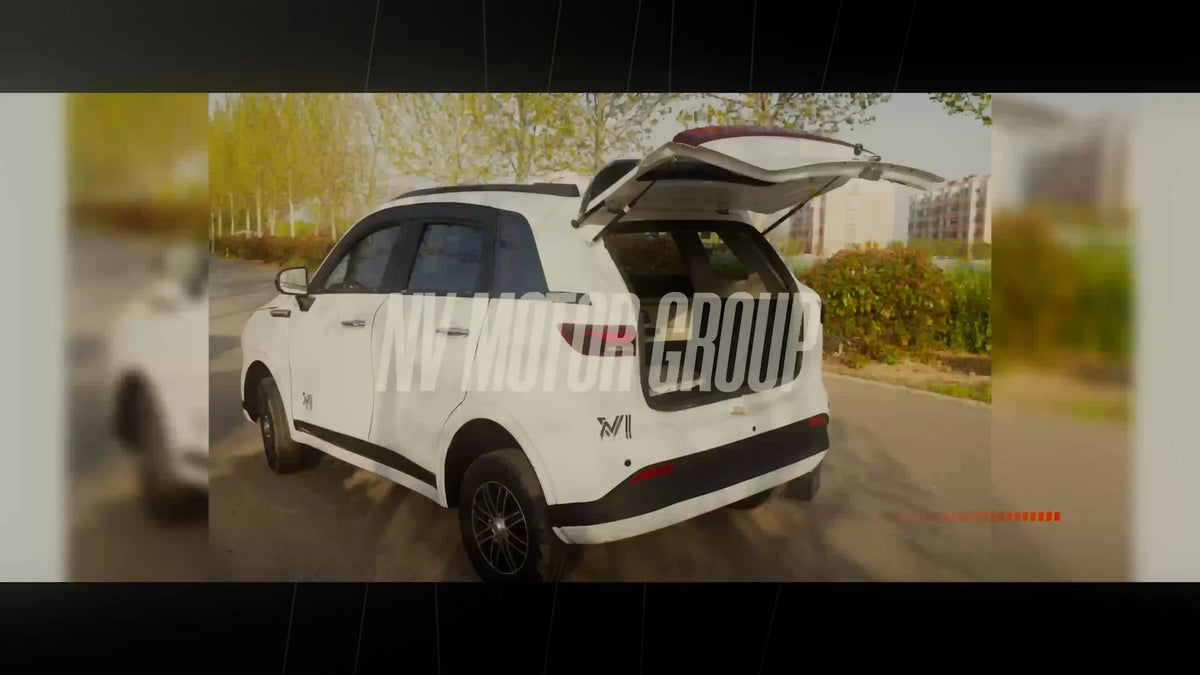 NV Motor Group NVII Mini Electric LSV 4-Passenger Low-Speed Vehicle, 25 MPH Top Speed, 90-Mile Range, 3000W/4000W Dual Motors Powered Ride-On