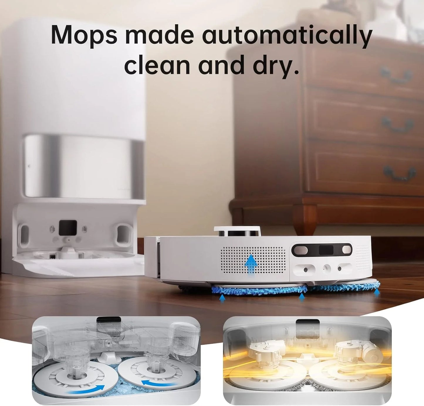 Dreame 3-in-1 E20 Plus Robot Vacuum and Mop with Smart Technology