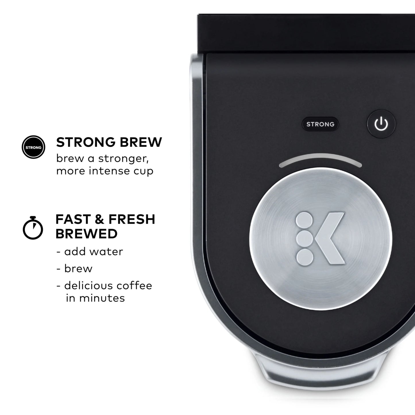 Keurig K-Mini Plus Single Serve K-Cup Pod Coffee Maker, Dusty Rose