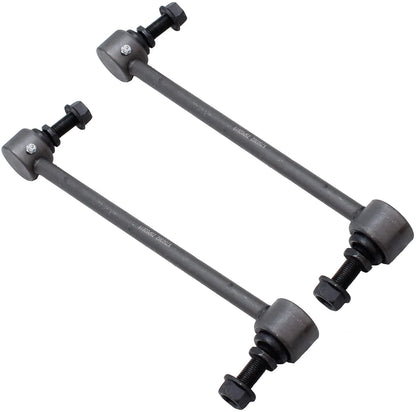 Detroit Axle - Front Struts Sway Bars kit for V6 2009-2018 Dodge Journey Complete 2 Struts w/Coil Spring 2 Front Sway Bar Links 2010 2011 2012 2013 2014 2015 2016 2017 Replacement Struts Assembly