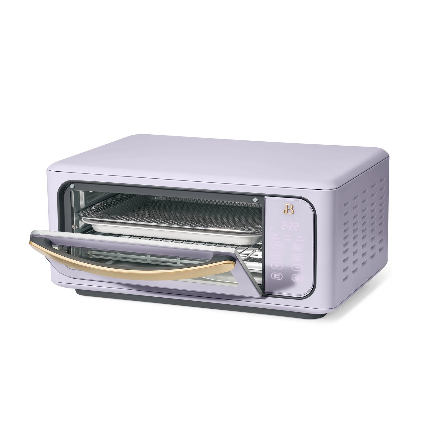 Beautiful Infrared Air Fryer Toaster Oven, 9-Slice, 1800 W, White Icing by Drew Barrymore