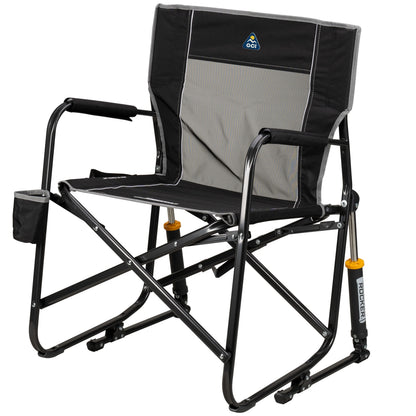 GCI Outdoor Freestyle Rocker Foldable Rocking Camp Chair, Maroon