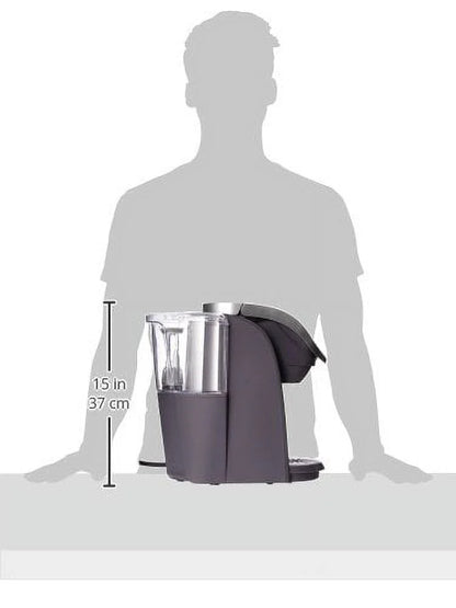 Keurig K250 Coffee Maker, Single Serve K-Cup Pod Coffee Brewer, With Strength Control, Plum Gray