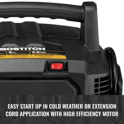 Bostitch BXCM02012 6 Gallon 150 PSI Electric Pancake Air Compressor