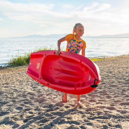 Lifetime Wave 6 ft Youth Kayak, Fire Red (91401)