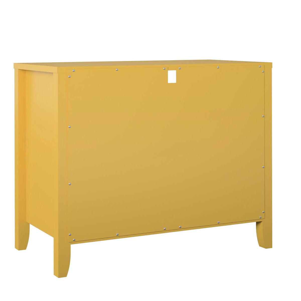 Her Majesty 2 Drawer Nightstand, Mustard Yellow