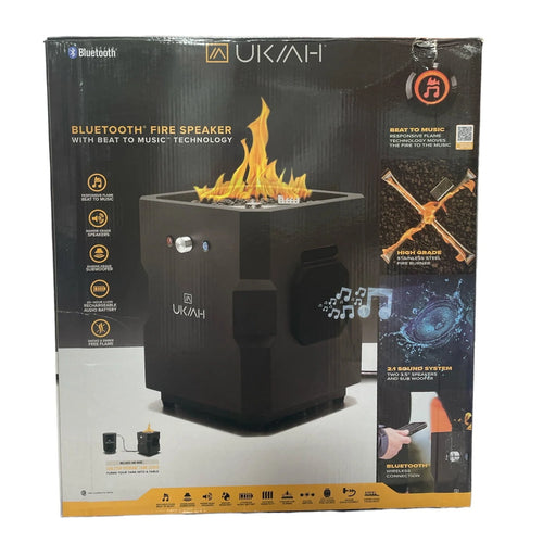 Ukiah Tailgater Bluetooth Outdoor Firepit Speaker