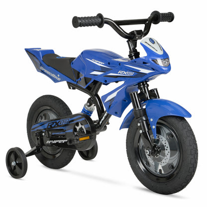 12" Hyper Speed Bike, Childs Bicycle; Kids Ages 2-4 Years Old, Blue, Character Group: Speed