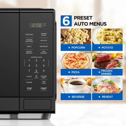 Mainstays 1.1 Cu. ft Microwave Oven in Black