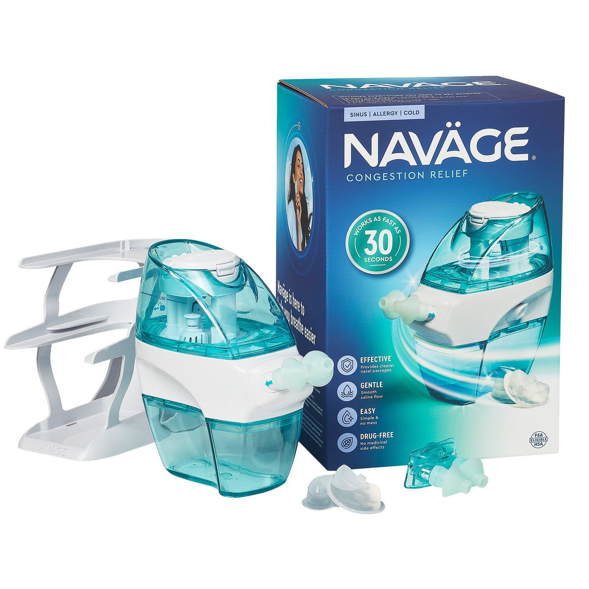 Navage Nasal Irrigation Kit, 90 Saltpods