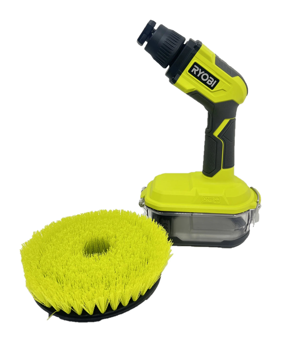RYOBI ONE+ 18V P4510 Cordless Power Scrubber Kit with Battery and Charger