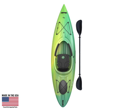 Lifetime Tide 123 inch Sit-Inside Kayak, Lemongrass Fusion (90848)