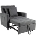 Polar Aurora Sofa Bed 3 in 1 Convertible Chair Bed Lounger Sleeper Chair Single Recliner for Small Space Adjustable Backrest