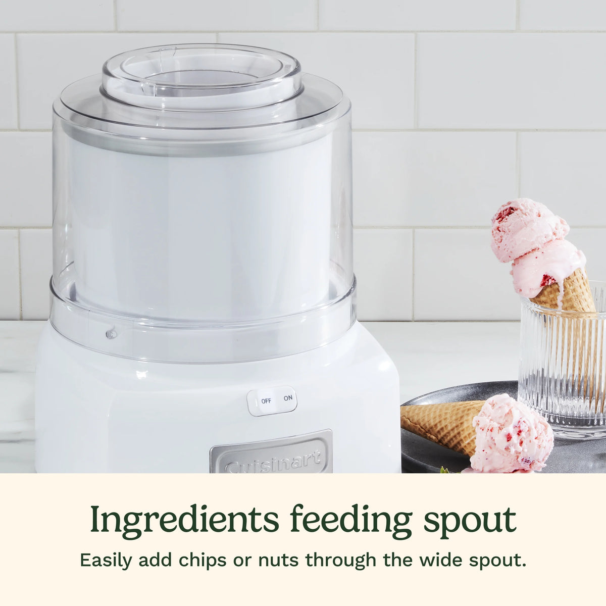 Cuisinart Ice Cream/Yogurt Makers Frozen Yogurt �C Ice Cream & Sorbet Maker