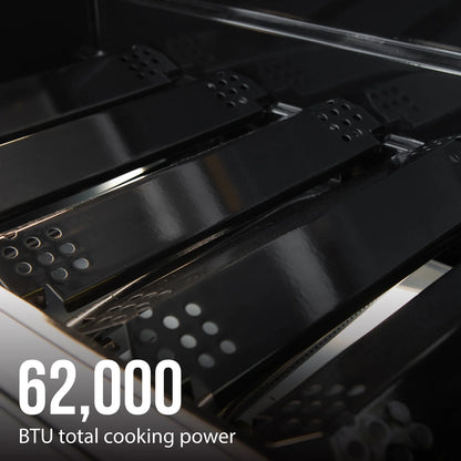 Expert Grill 5 Burner Propane Gas Grill with Side Burner