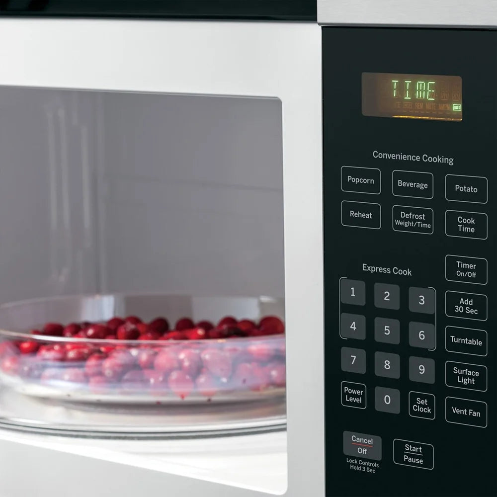 General Electric GE 1.6 Cu. Ft. Over-the-Range Microwave Oven Stainless Steel, JVM3160RFSS