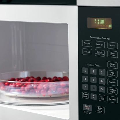 General Electric GE 1.6 Cu. Ft. Over-the-Range Microwave Oven Stainless Steel, JVM3160RFSS