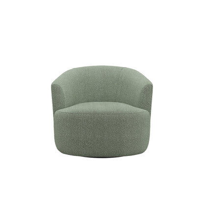Mainstays Boucle Swivel Accent Chair, Taupe