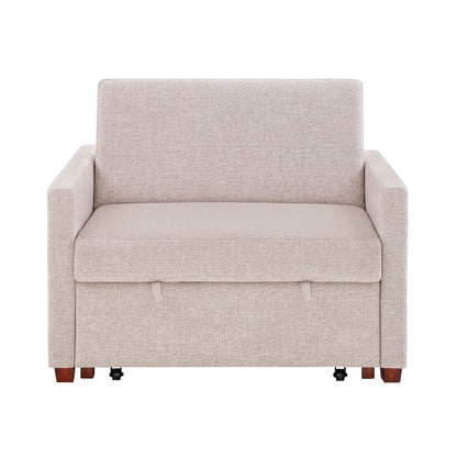 Better Homes & Gardens Nolan Pull Out Sleeper Accent Chair, Wheat