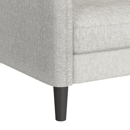 Mainstays Westley Swoop Arm Sofa, Burnt Orange