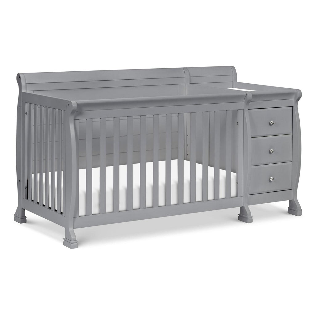 DaVinci Kalani 4-in-1 Convertible Crib &amp; Changer in Grey