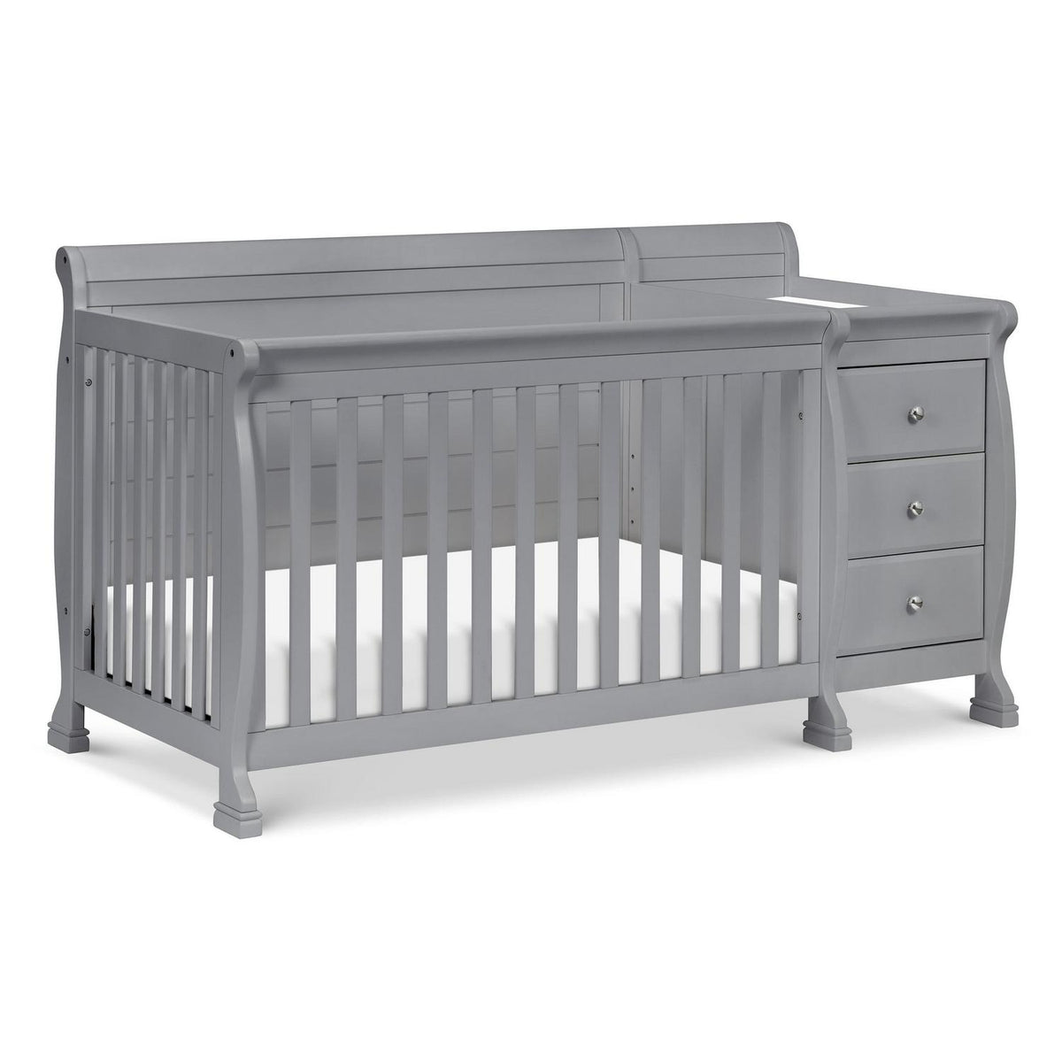 DaVinci Kalani 4-in-1 Convertible Crib &amp; Changer in Grey