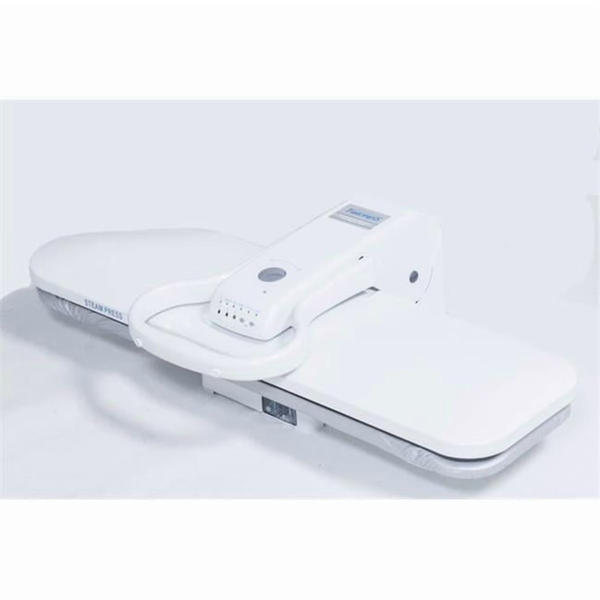 36 X 11 in. Electronic Home Steam Press, White