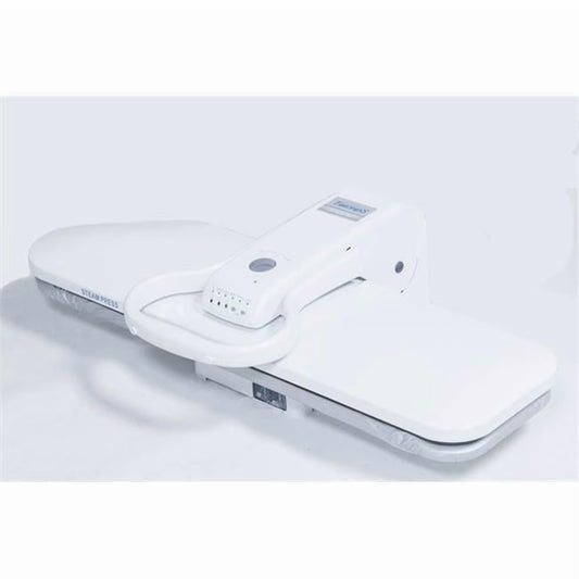 36 X 11 in. Electronic Home Steam Press, White