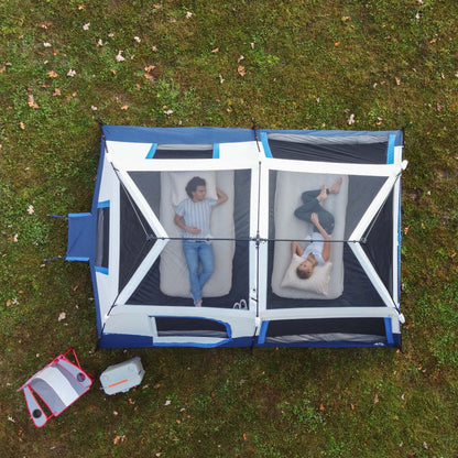 10-Person 14' x 10' Lighted Instant Cabin Tent, 40 lbs