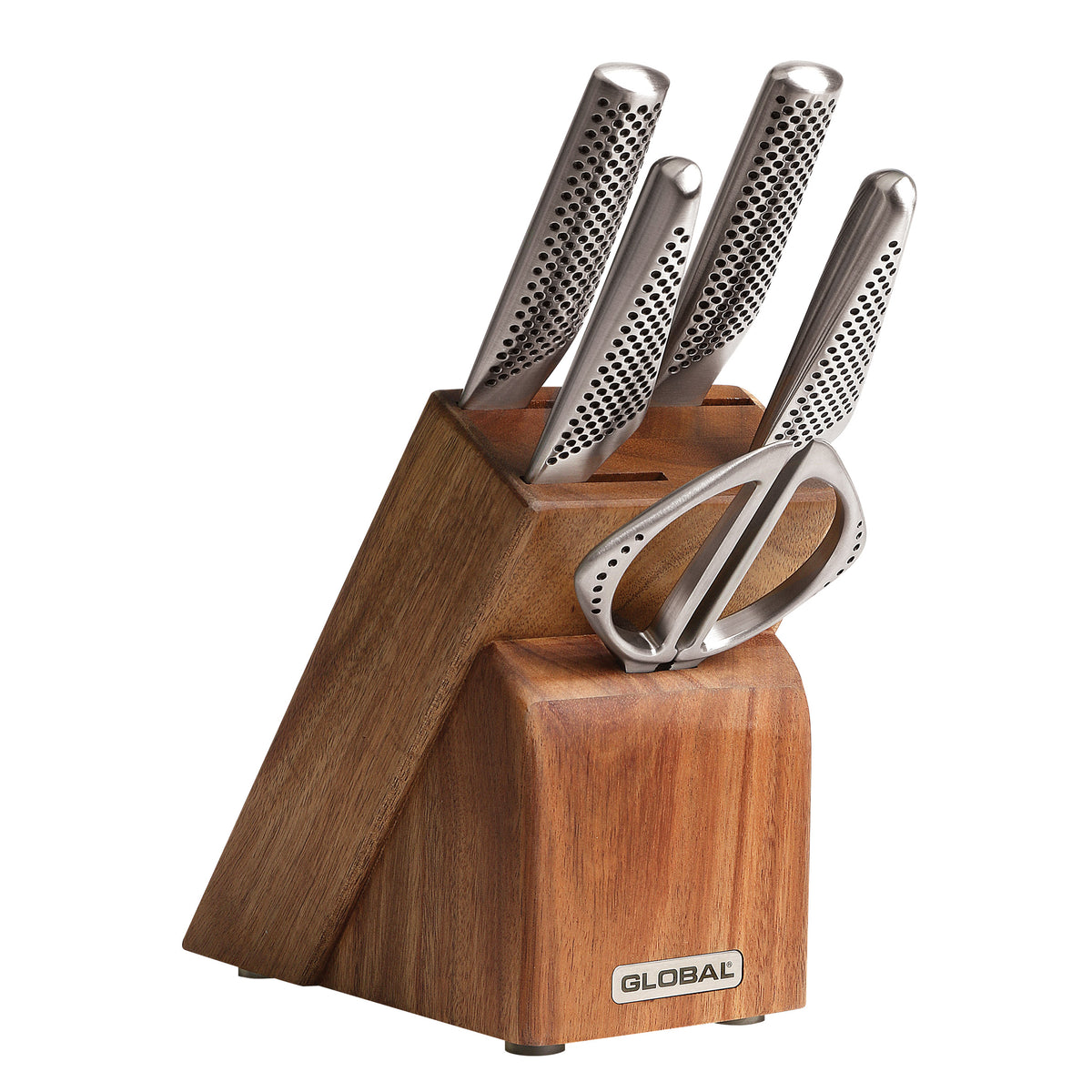 GLOBAL Takashi 6-piece Knife Block Set