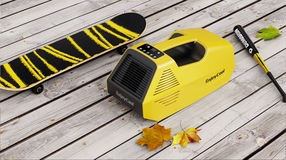Enjoycool 2380 BTU Portable Air Conditioner - Yellow
