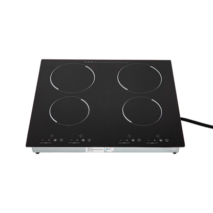 4-Burners Electric Ceramic Cooktop Built-in Cooktop Stove Ceramic Cooking Stove for kitchens, cabins