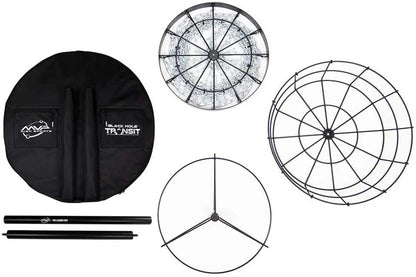 MVP Black Hole Lite 24-Chain Disc Golf Basket w/ Transit Bag
