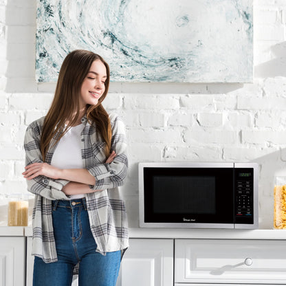 Magic Chef 0.9 cu ft Countertop Microwave Ovens in New Model