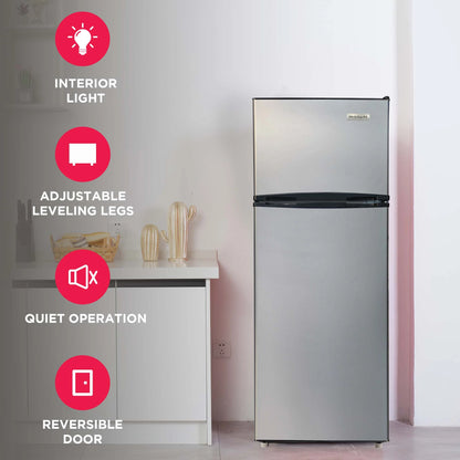Frigidaire 7.5 Cu. ft. Refrigerator, Platinum Series, Standard Door Style - Stainless Look