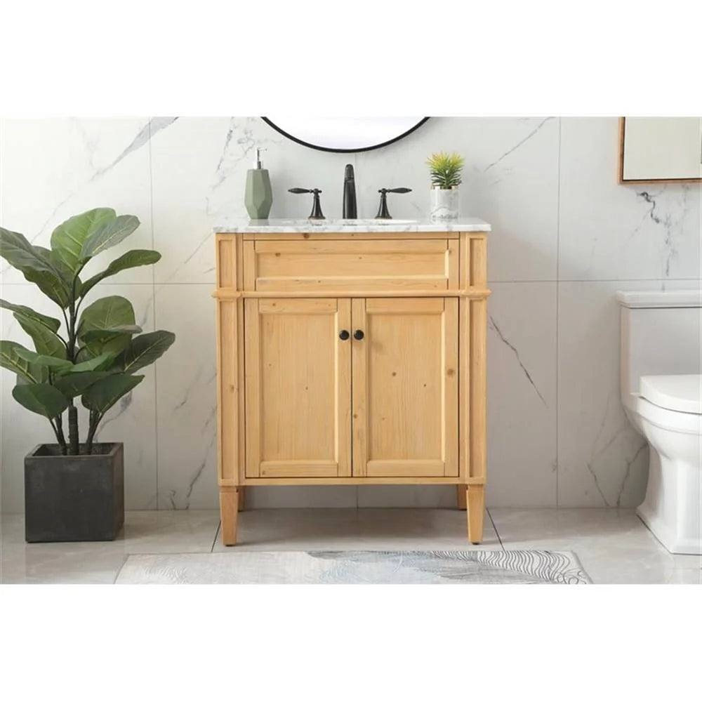 Elegant Kitchen and Bath 30 inch Single bathroom vanity in Grey